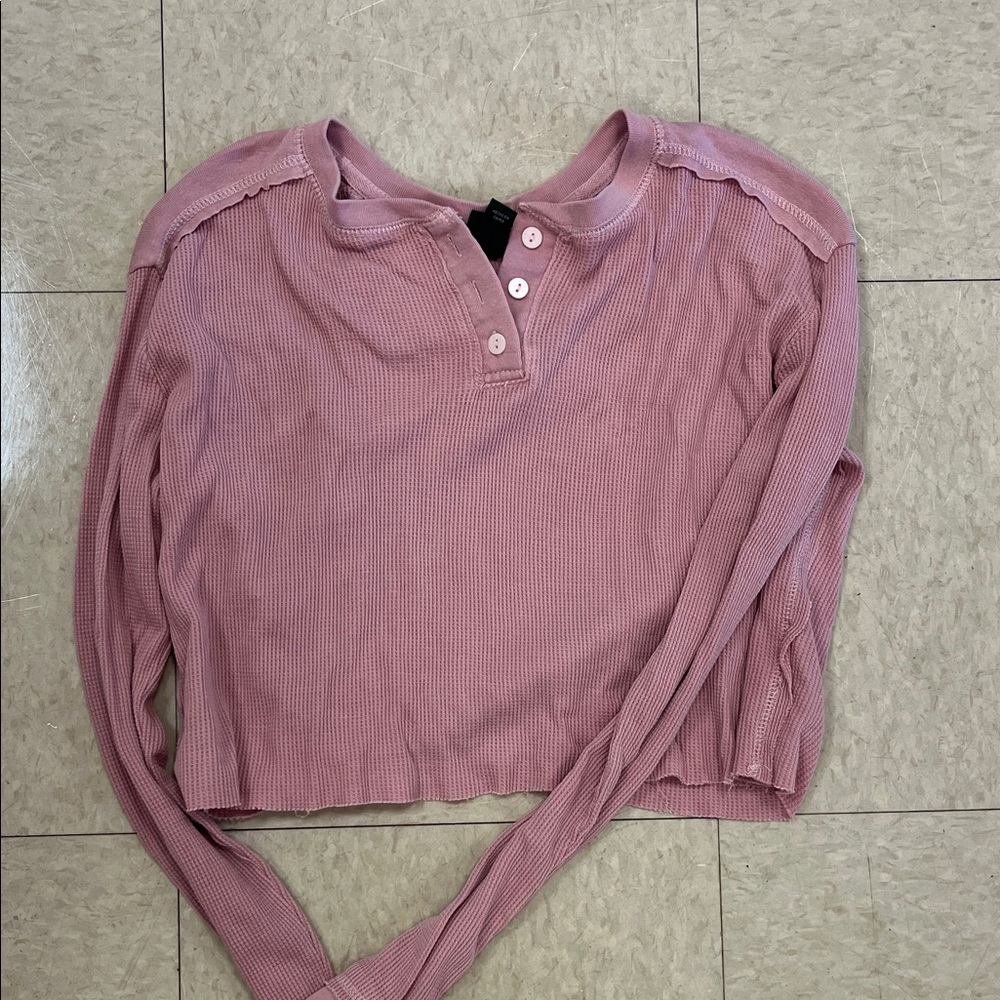 Wild Fable Mauve Button Down Shirt